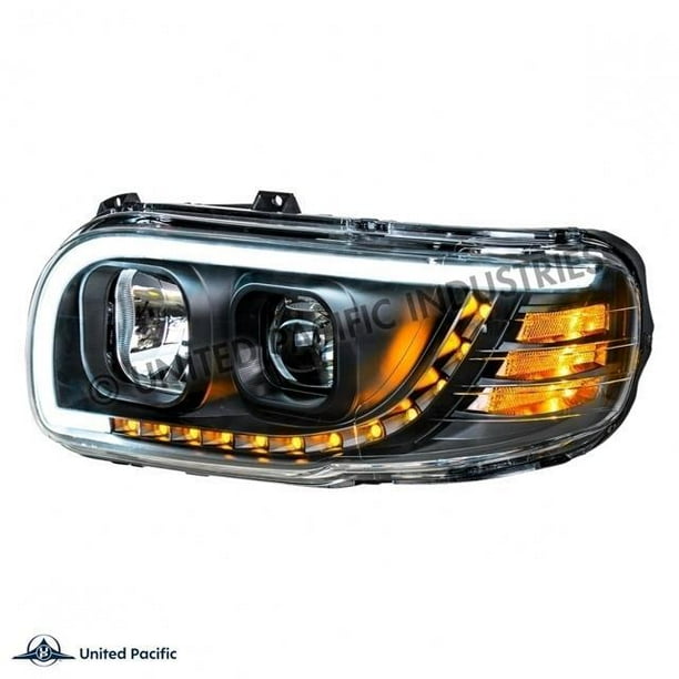 6 inch LED 2008 Peterbilt MODEL 367 Side Roof mount spotlight Driver side WITH install kit -Black 6 inch LED 2008 Peterbilt MODEL 367 Side Roof mount spotlight Driver side WITH install kit -Black